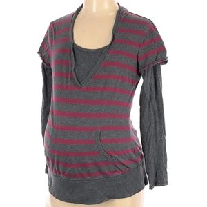 Maternity Pullover Hoodie